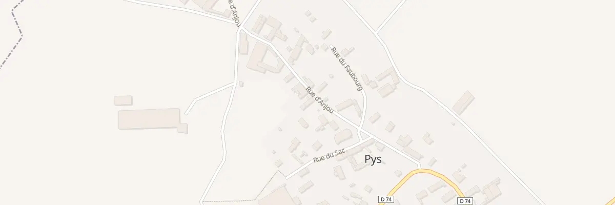Plan du 7 Rue d’Anjou à Pys