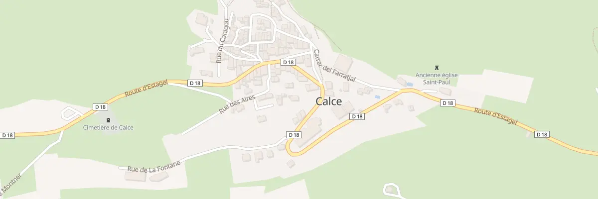 Plan du 6B Rue des Aires à Calce