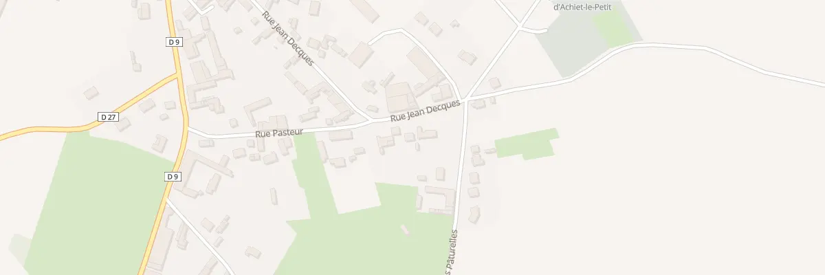 Plan du 21B Rue J Decques à Achiet-le-Petit