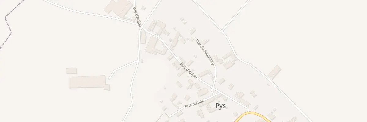 Plan du 10B Rue d’Anjou à Pys