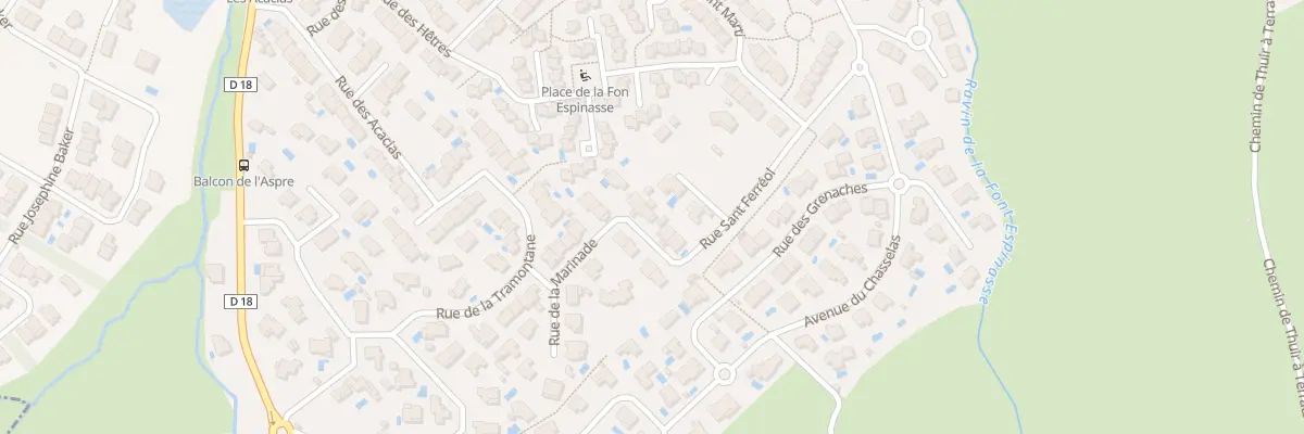 Plan du 52 Rue Sant Ferréol à Thuir