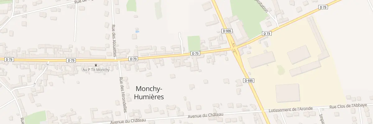 Plan du 72 Rue de Vaubrun à Monchy-Humières