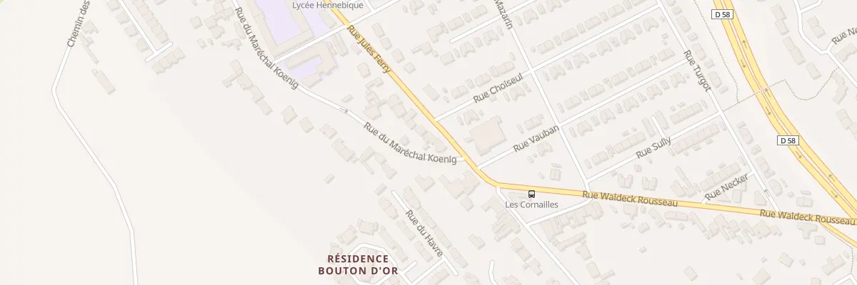 Plan du 96 Rue Jules Ferry à Liévin