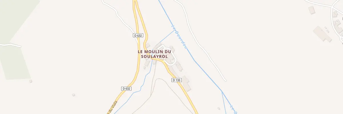 Plan du 5039 Le Moulin de Soulayrol à Calmels-et-le-Viala