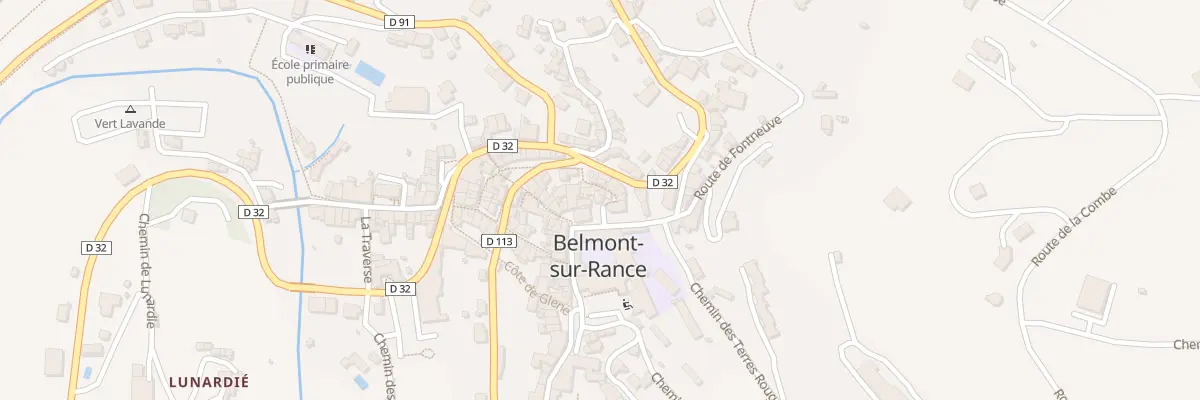 Plan du 5119 Vc La Placette à Belmont-sur-Rance