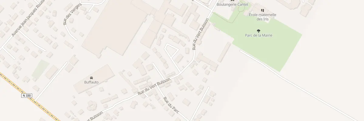Plan du 25 Rue du Vert Buisson au Plessis-Belleville