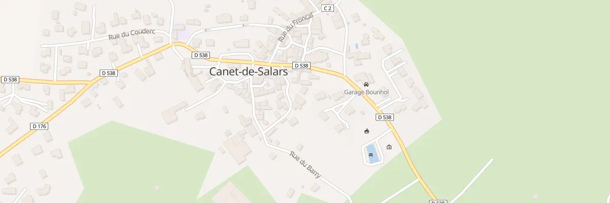 Plan du 5803 Pl de la Lande à Canet-de-Salars