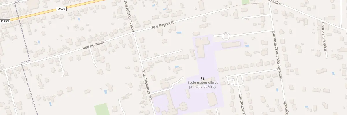 Plan du 302B Rue Aristide Briand à Amilly