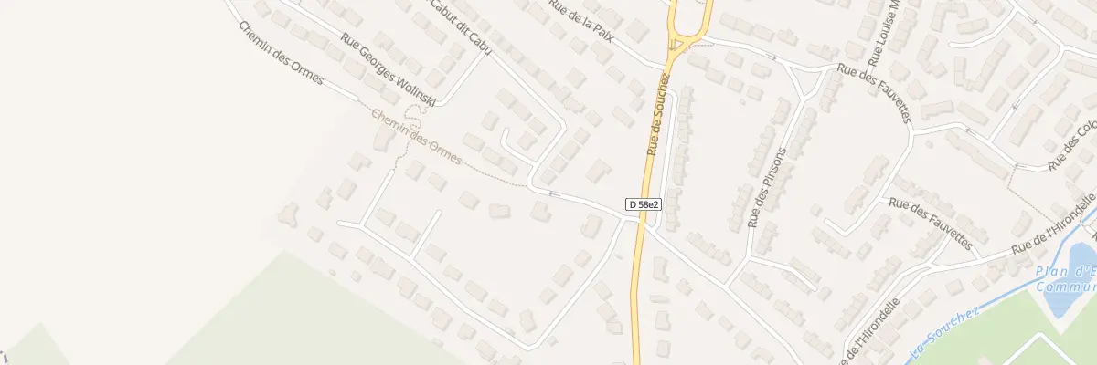 Plan du 45 Rue Jean Cabut Dit Cabu à Angres