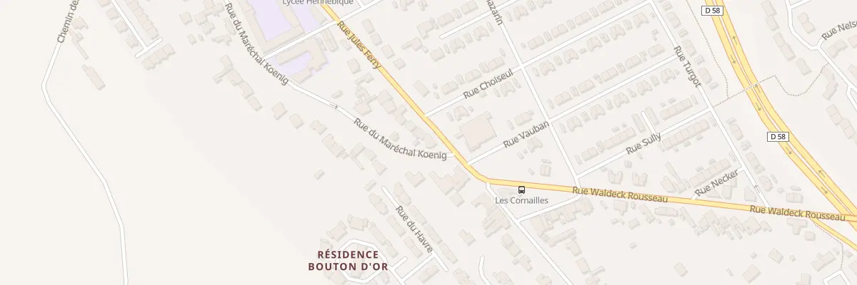 Plan du 94T Rue Jules Ferry à Liévin