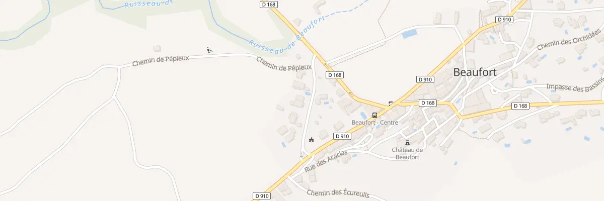 Plan du 6T Rue de l’Ancienne Gare à Beaufort
