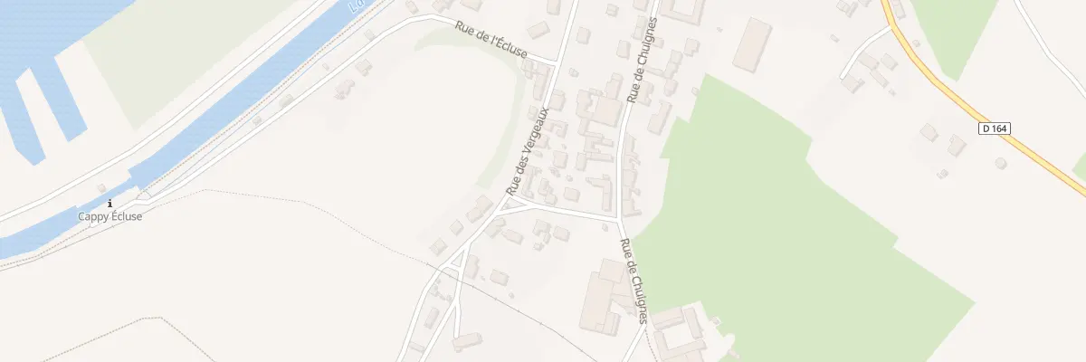 Plan du 1 Rue de la Chapelle à Cappy