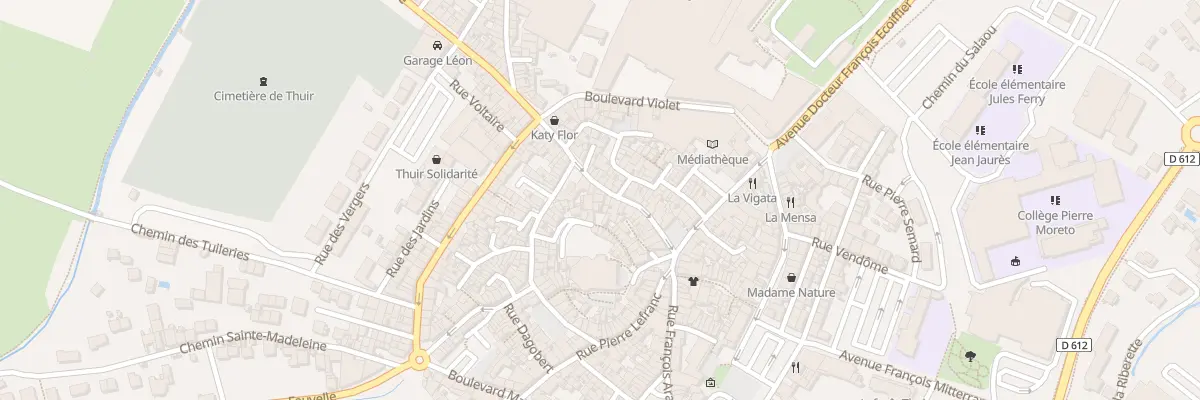 Plan du 19 Rue du Souvenir à Thuir