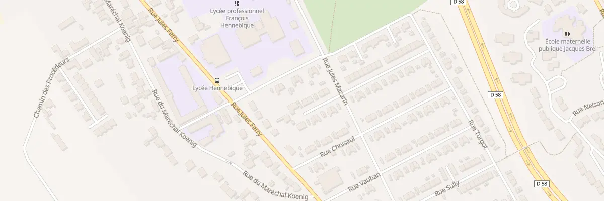 Plan du 40 Rue Louvois à Liévin