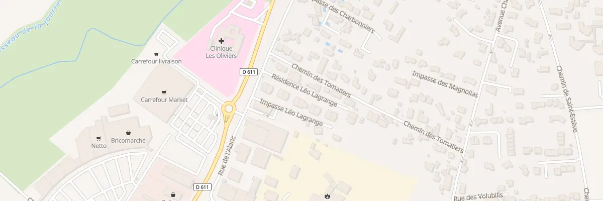 Plan du 48 Av Léo Lagrange à Lézignan-Corbières