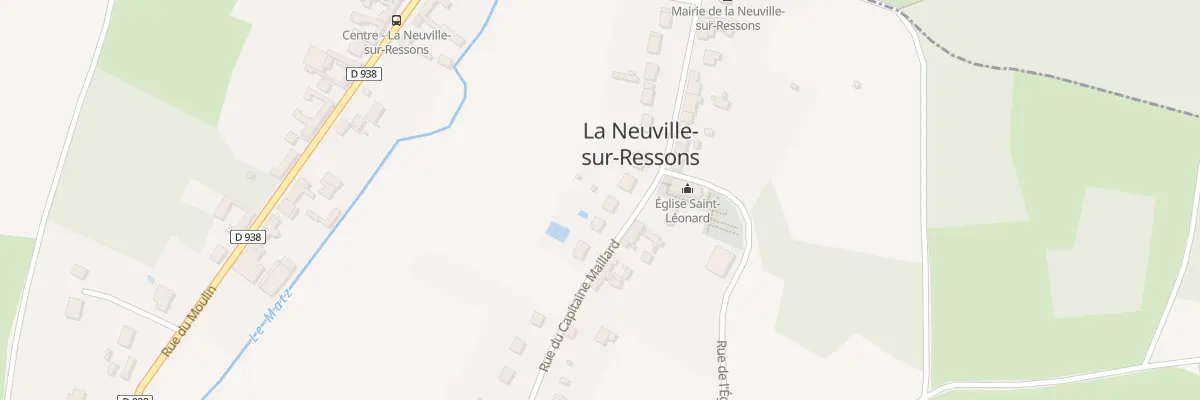 Plan du 18 Rue du Capitaine Maillard à La Neuville-sur-Ressons