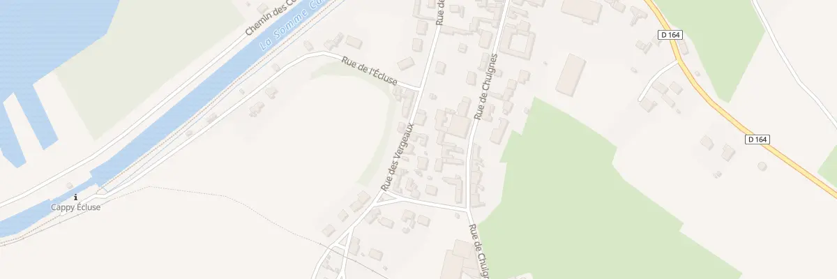 Plan du 14B Rue des Vergeaux à Cappy