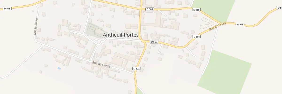 Plan du 3 Rue Ville de Barika à Antheuil-Portes