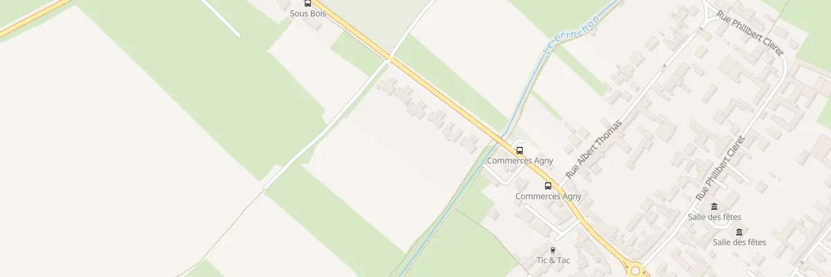 Plan du 16 Rue Emile Zola à Agny
