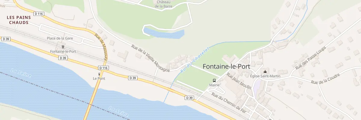 Plan du 4 Rue de la Vieille Montagne à Fontaine-le-Port