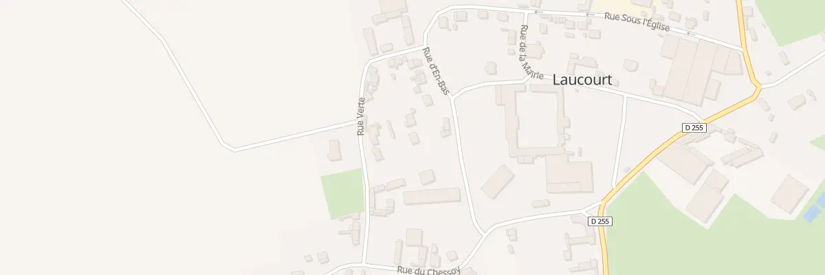 Plan du 8 Rue d’En Bas à Laucourt