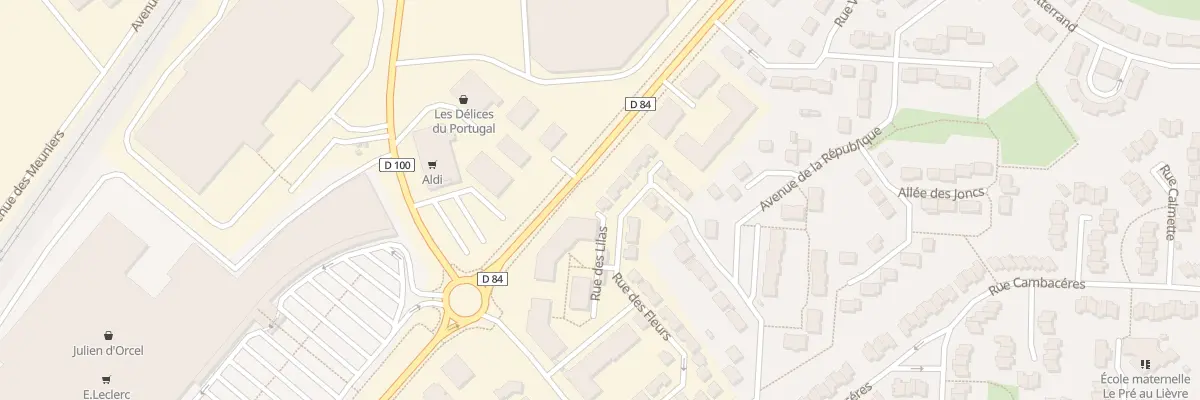 Plan du 15 Rue des Fleurs au Plessis-Belleville