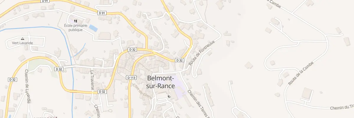 Plan du 5132 Rue Principale à Belmont-sur-Rance