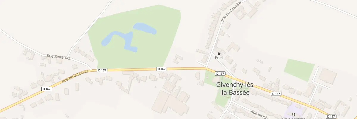 Plan du 2 Rue de la Source à Givenchy-lès-la-Bassée