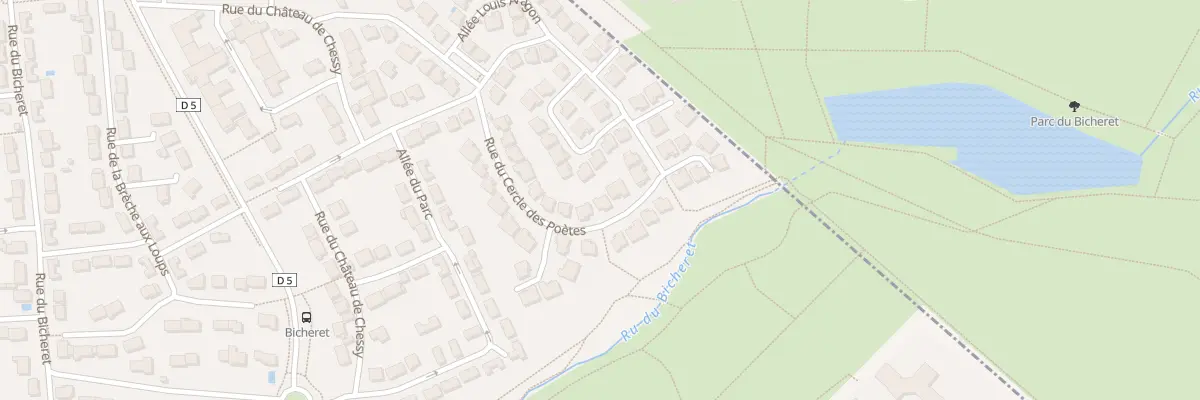 Plan du 36 Rue du Cercle des Poètes à Montévrain
