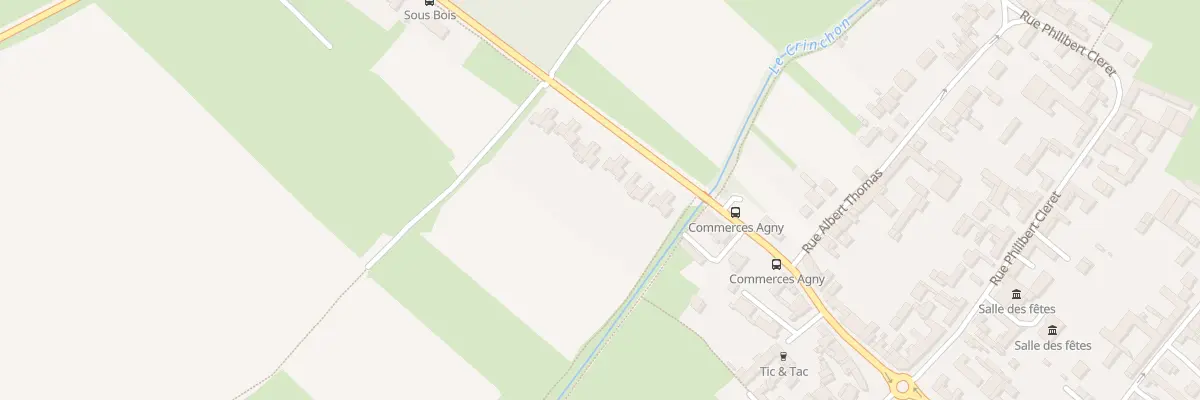 Plan du 18 Rue Emile Zola à Agny