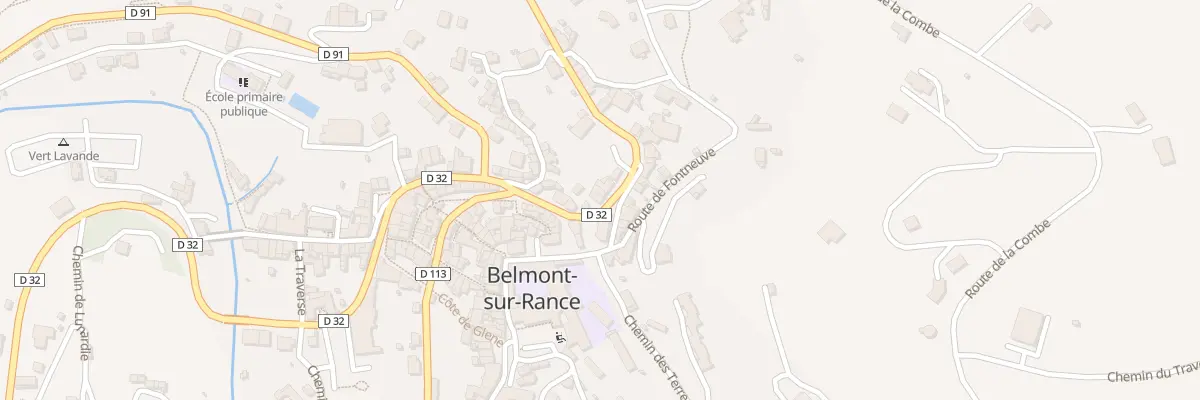 Plan du 5133A Belmont sur Rance à Belmont-sur-Rance