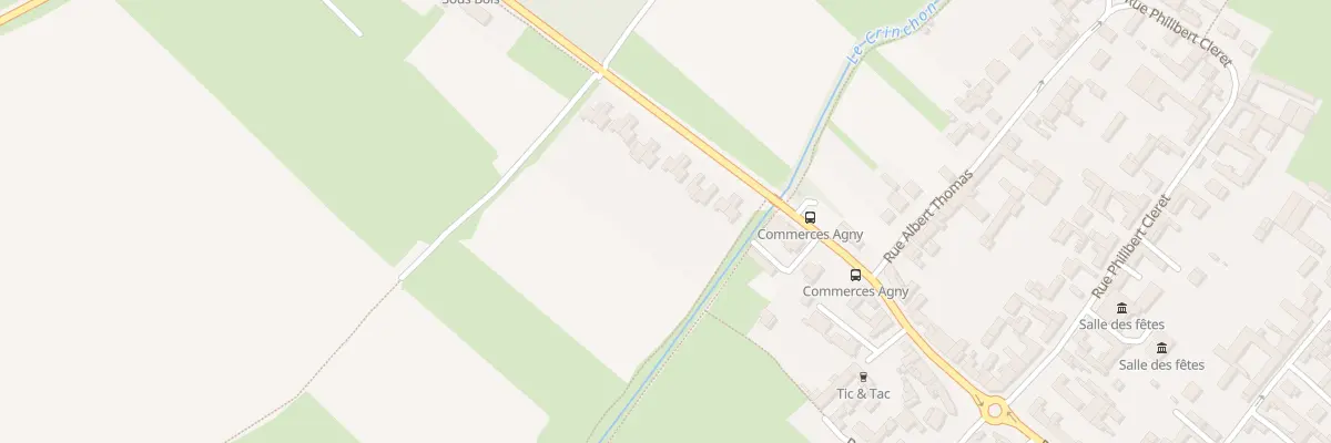 Plan du 20 Rue Emile Zola à Agny