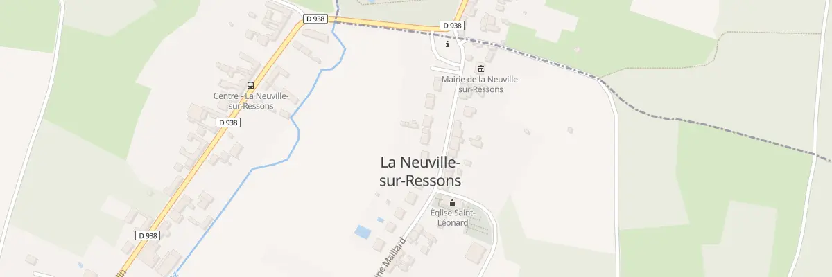 Plan du 10 Rue du Capitaine Maillard à La Neuville-sur-Ressons