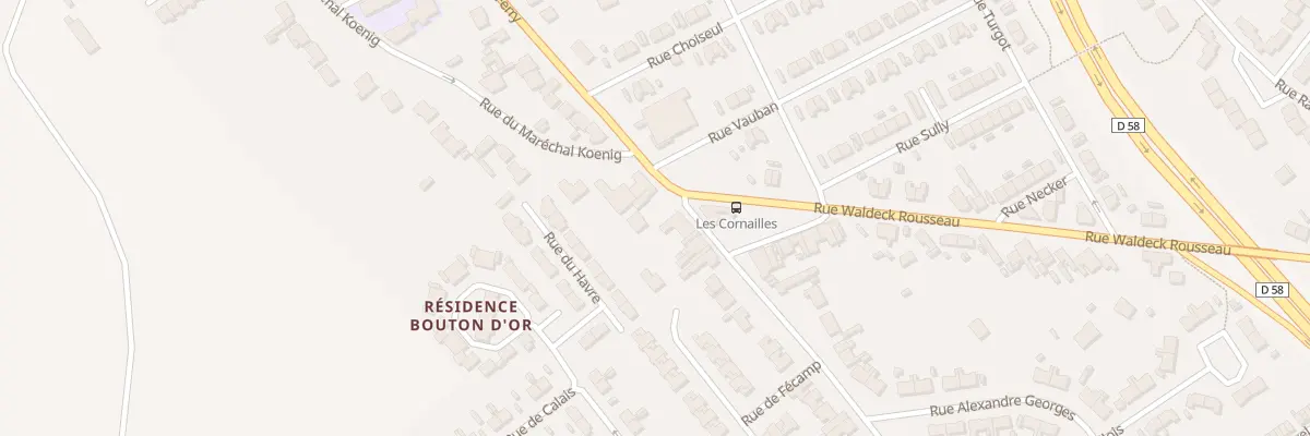 Plan du 92 Rue Georges Carpentier à Liévin