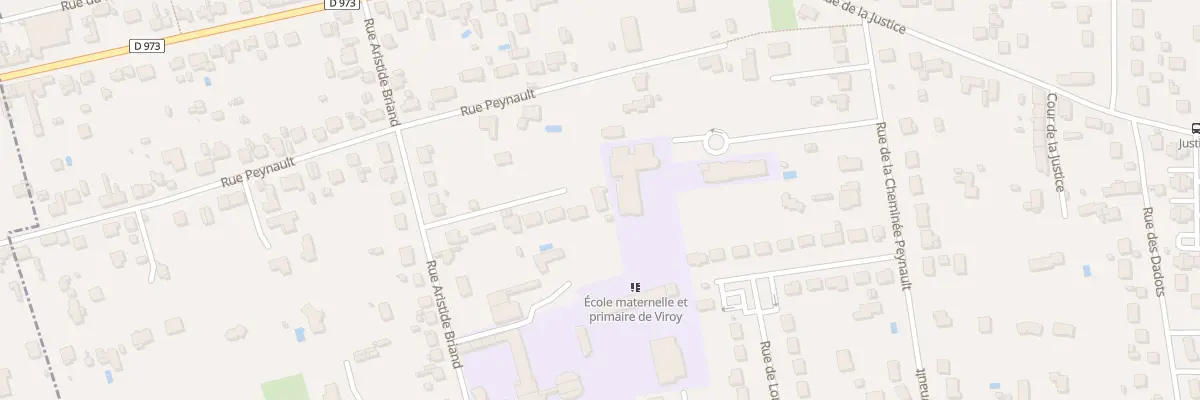 Plan du 302E Rue Aristide Briand à Amilly
