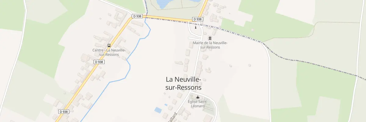 Plan du 8 Rue du Capitaine Maillard à La Neuville-sur-Ressons