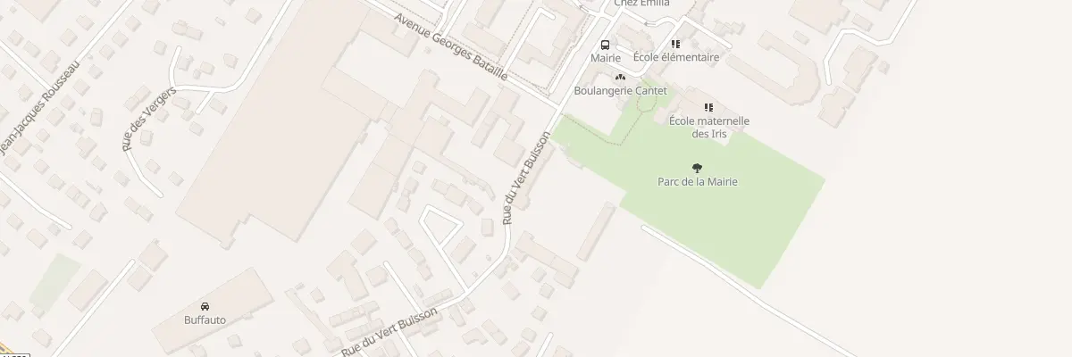 Plan du 42 Rue du Vert Buisson au Plessis-Belleville