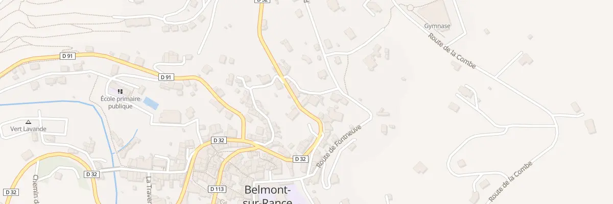 Plan du 5154 Belmont sur Rance à Belmont-sur-Rance