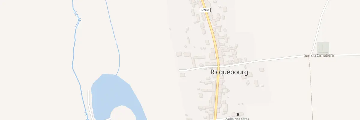 Plan du 6 Rle du Parc à Ricquebourg