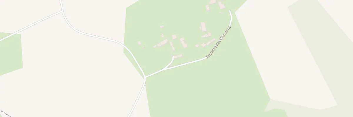 Plan du 1 Imp des Chardons à Santranges