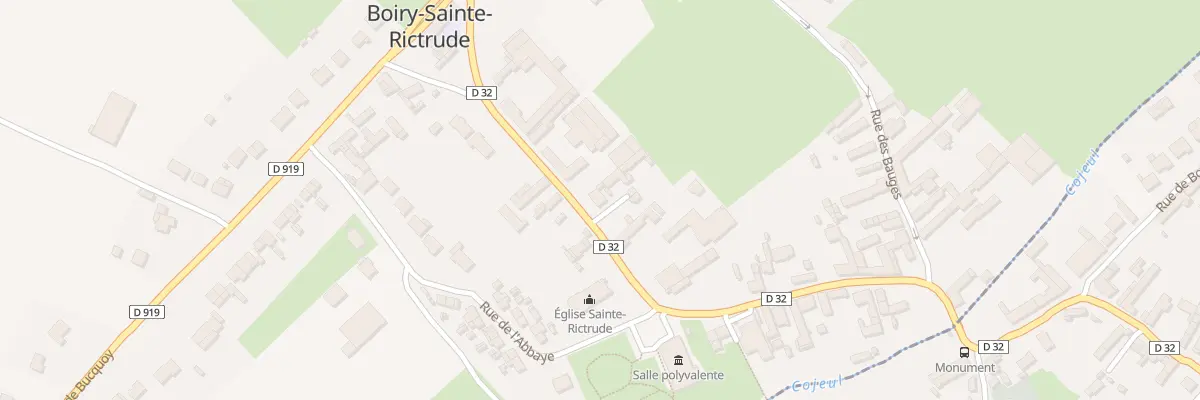 Plan du 22 Rue de l’Eglise à Boiry-Sainte-Rictrude