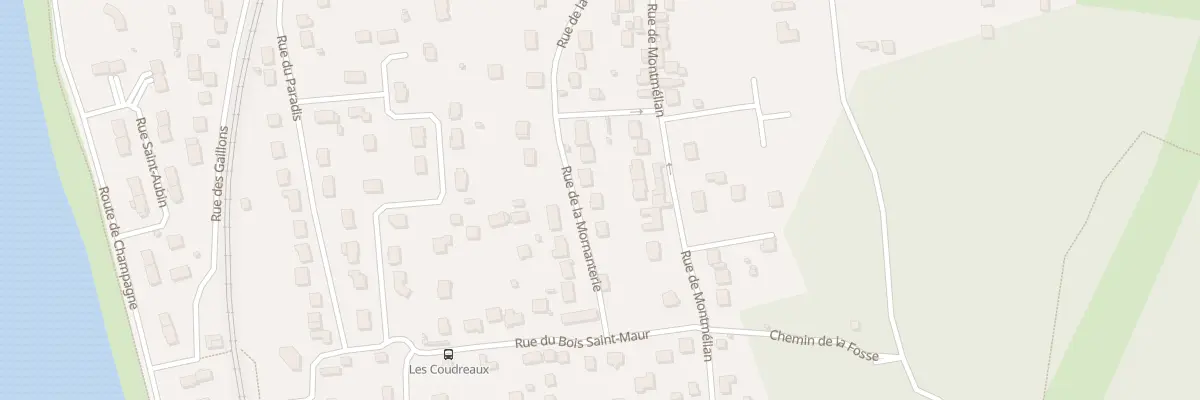 Plan du 6 Rue de la Mornanterie à Samoreau