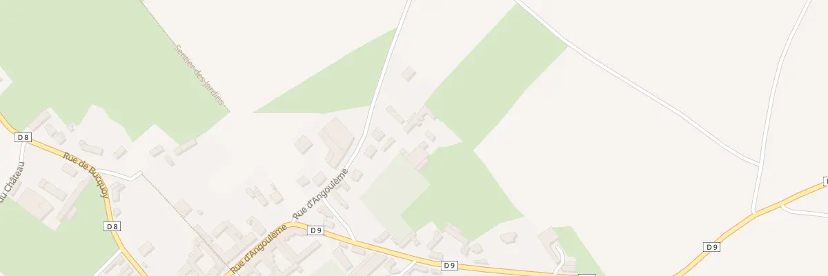 Plan du 33 Rue d’Angouléme à Achiet-le-Petit