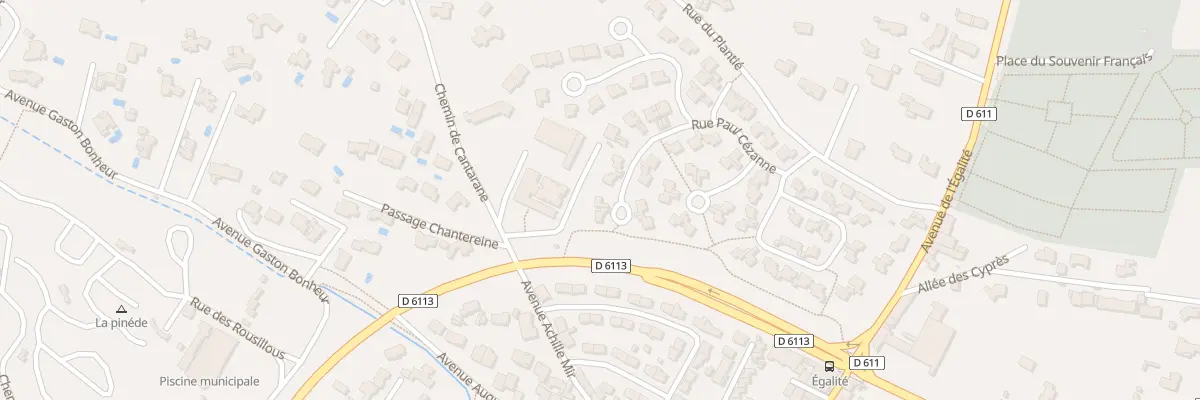 Plan du 34 Rue Paul Cézanne à Lézignan-Corbières