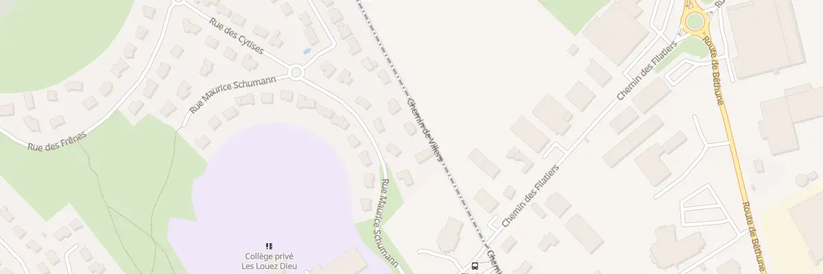 Plan du 8 Rue Maurice Schuman à Anzin-Saint-Aubin