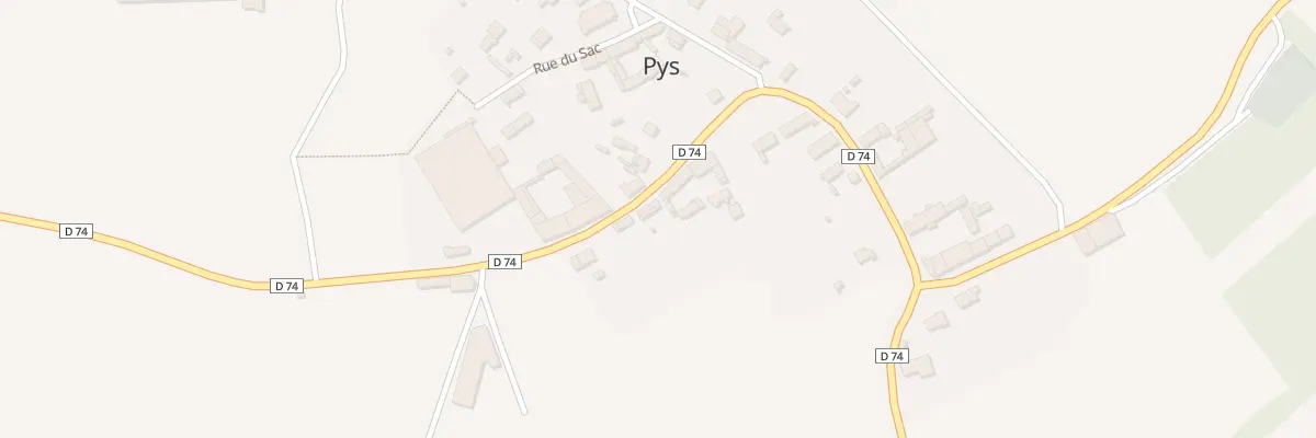 Plan du 9 Rue de Cambrai à Pys