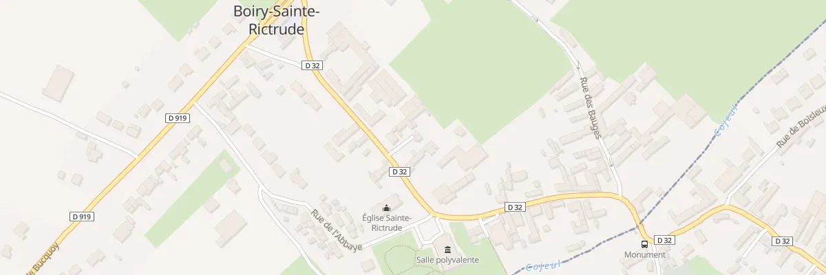 Plan du 24 Rue de l’Eglise à Boiry-Sainte-Rictrude