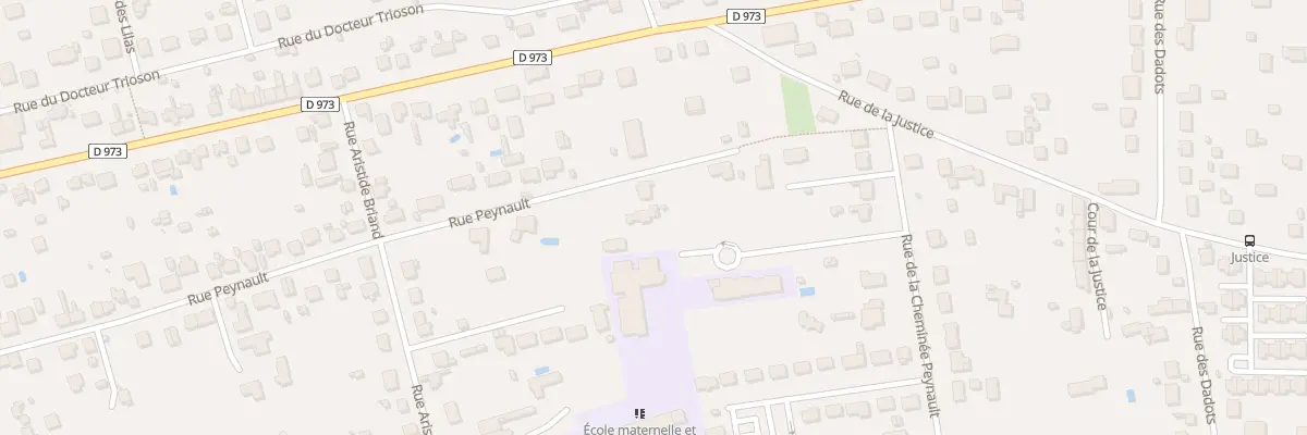Plan du 496 Rue Peynault à Amilly