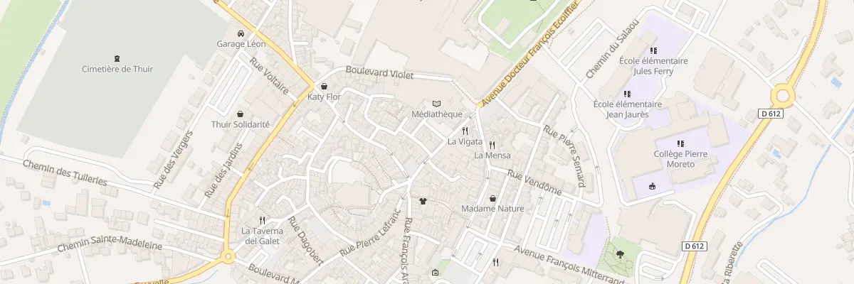 Plan du 4 Rue du Sola à Thuir