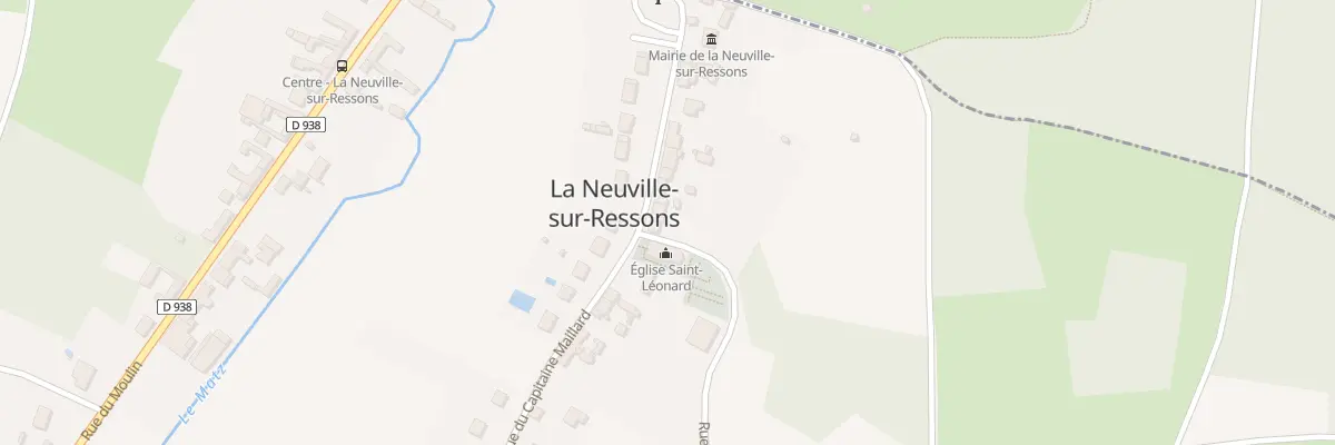 Plan du 17 Rue du Capitaine Maillard à La Neuville-sur-Ressons